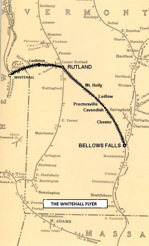 Rutland Rocket Map